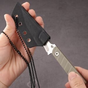 G10 Neck Knife Selbstverteidigung Portable Mini – Bild 3